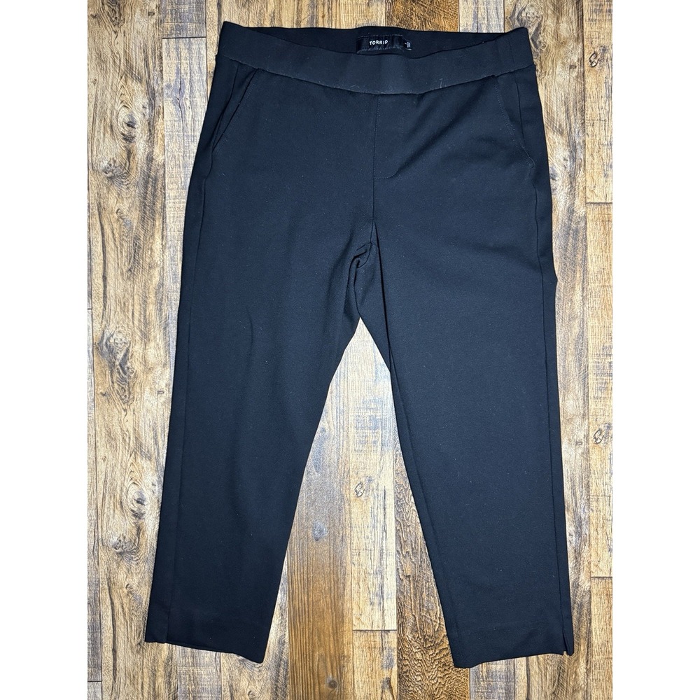 Torrid Women's Sz‎ 1 Black Stretch Pull-On Career Pants Trousers 1X